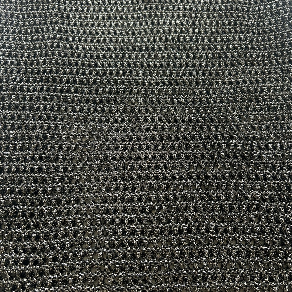 Black Sparkle Crochet Midi Dress - Picture 6 of 6